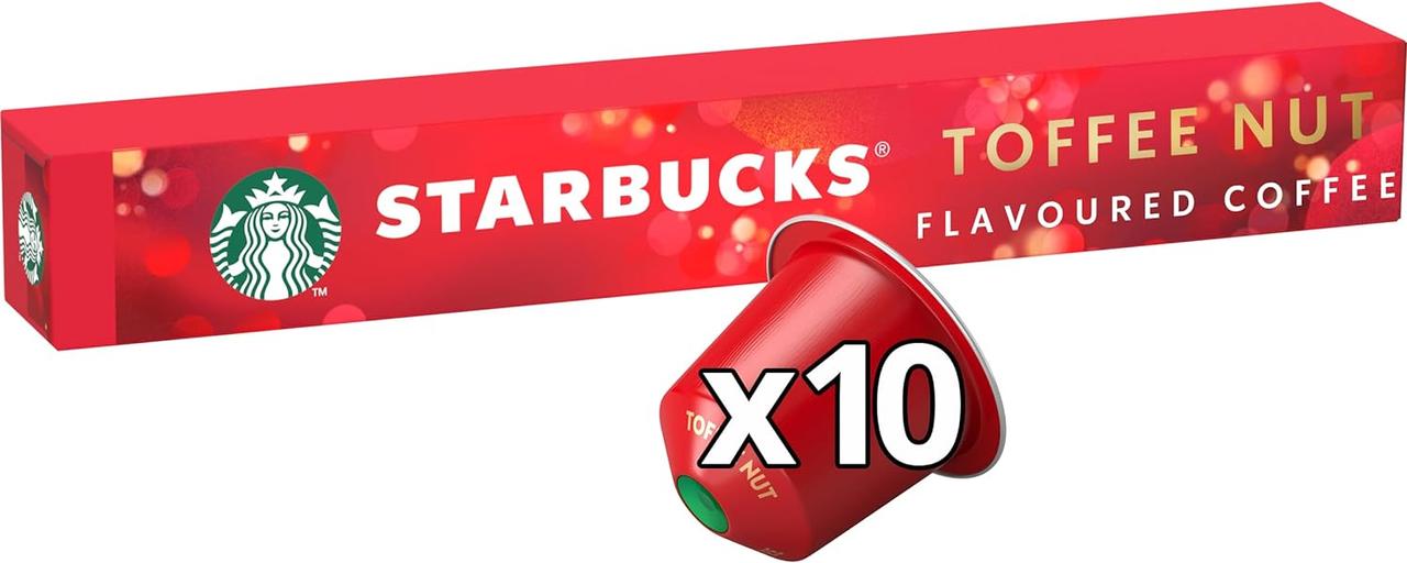 Nespresso Starbucks Toffee Nut Limited Edition  (тубус 10 капсул)