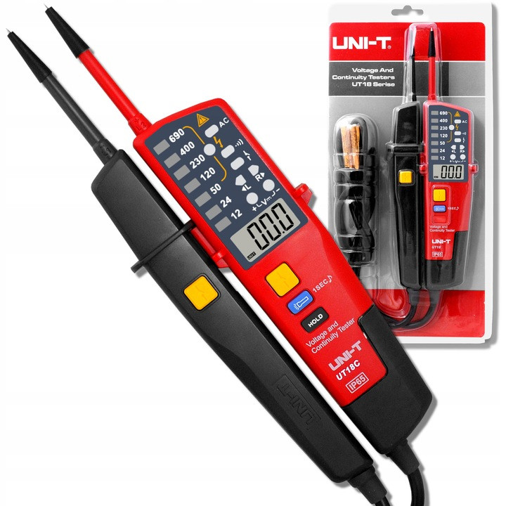 Тестер напруги UNI-T UT18C (UTM 118C) IP65