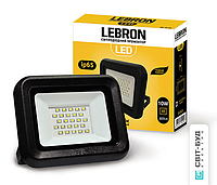 LED прожектор LEBRON L-LF, 10W, 6200K, 900Lm, 230V