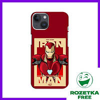 Чехол Iron Man для iPhone 14 / Чехлы Железный Человек на Айфон 14