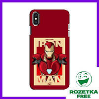 Чехол Iron Man для iPhone Xs / Чехлы Железный Человек на Айфон Xs