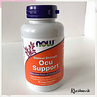 Now foods Ocu support, поживні речовини для здоровʼя очей, 90 капсул