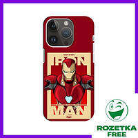Чехол Iron Man для iPhone 14 Pro / Чехлы Железный Человек на Айфон 14 Про