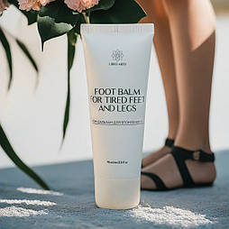 Охолоджуючий і живильний крем бальзам Lirio Med 75 мл для втомлених ніг