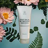 Охолоджуючий і живильний крем бальзам Lirio Med 75 мл для втомлених ніг, фото 6