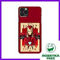 Чехол Iron Man для iPhone 11 Pro / Чехлы Железный Человек на Айфон 11 Про