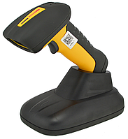 Сканер штрих-кода безпровідний захищений Netum NT-1203 2D Bluetooth USB IP67 Yellow/Black