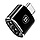 Адаптер Baseus USB-A до USB-C Black (CATOTG-01), фото 3