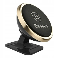 Крепление для телефона Baseus 360° Magnetic Phone Mount Gold (SUCX140015)