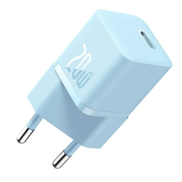 МЗП Baseus GaN5 Fast Charger (mini) 1C 20W Blue (CCGN050103)