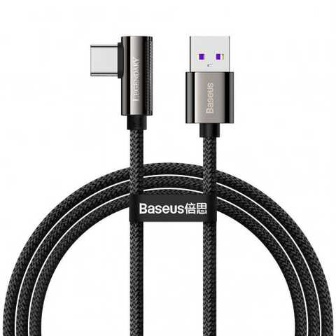Кабель Baseus Legend Series Elbow USB to Type-C 66W 1m Black (CATCS-B01)