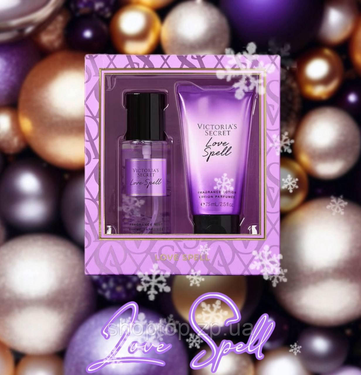 Подарунковий набір Victorias Secret Love Spell mini  2в1