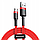 Кабель Baseus Cafule Cable USB for Micro USB 2.4A 1м Red (CAMKLF-B09), фото 3