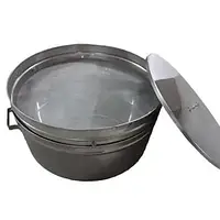 Бак для відстаювання воску (нержавіюча сталь AISI 430) з фільтром, 30л