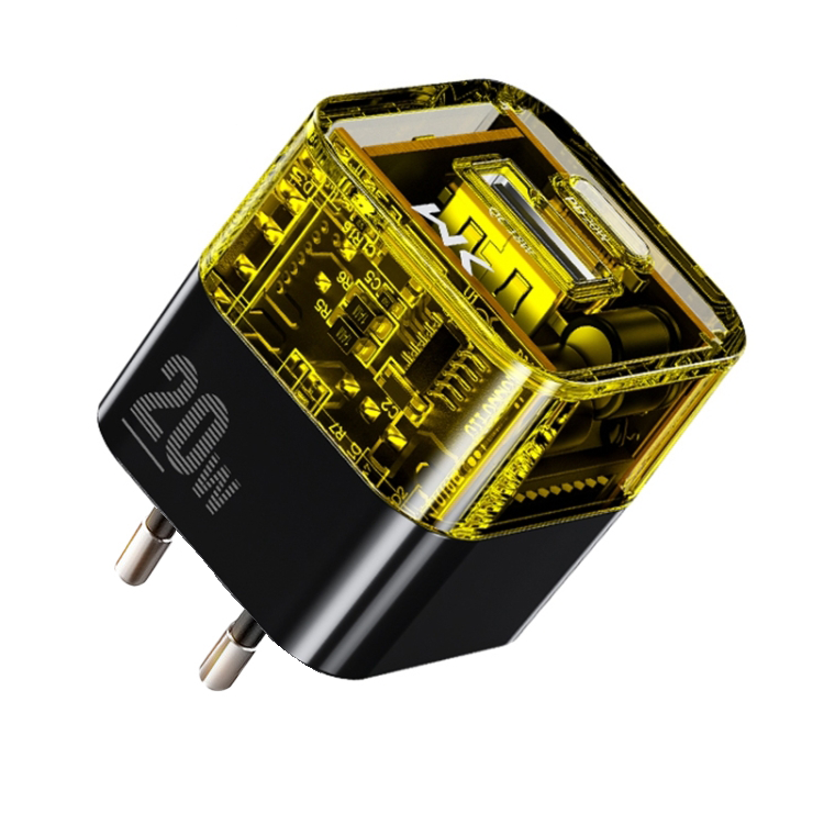 МЗП WK WP-U149 20W USB Type-C Dual Port Transparent Charger