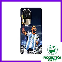 Чехол с картинкой для Oppo Reno 10 Pro (Messi)