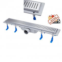 Душовий трап 60 см з сухим затвором QTap Dry FB304-600