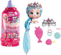 Vip Pets Glitter Twist Домашний любимец питомец сюрприз с длинными волосами в бутылке IMC Toys серия 2