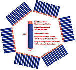 Набір зі 100 стріл (м'які кулі) для іграшкової зброї.