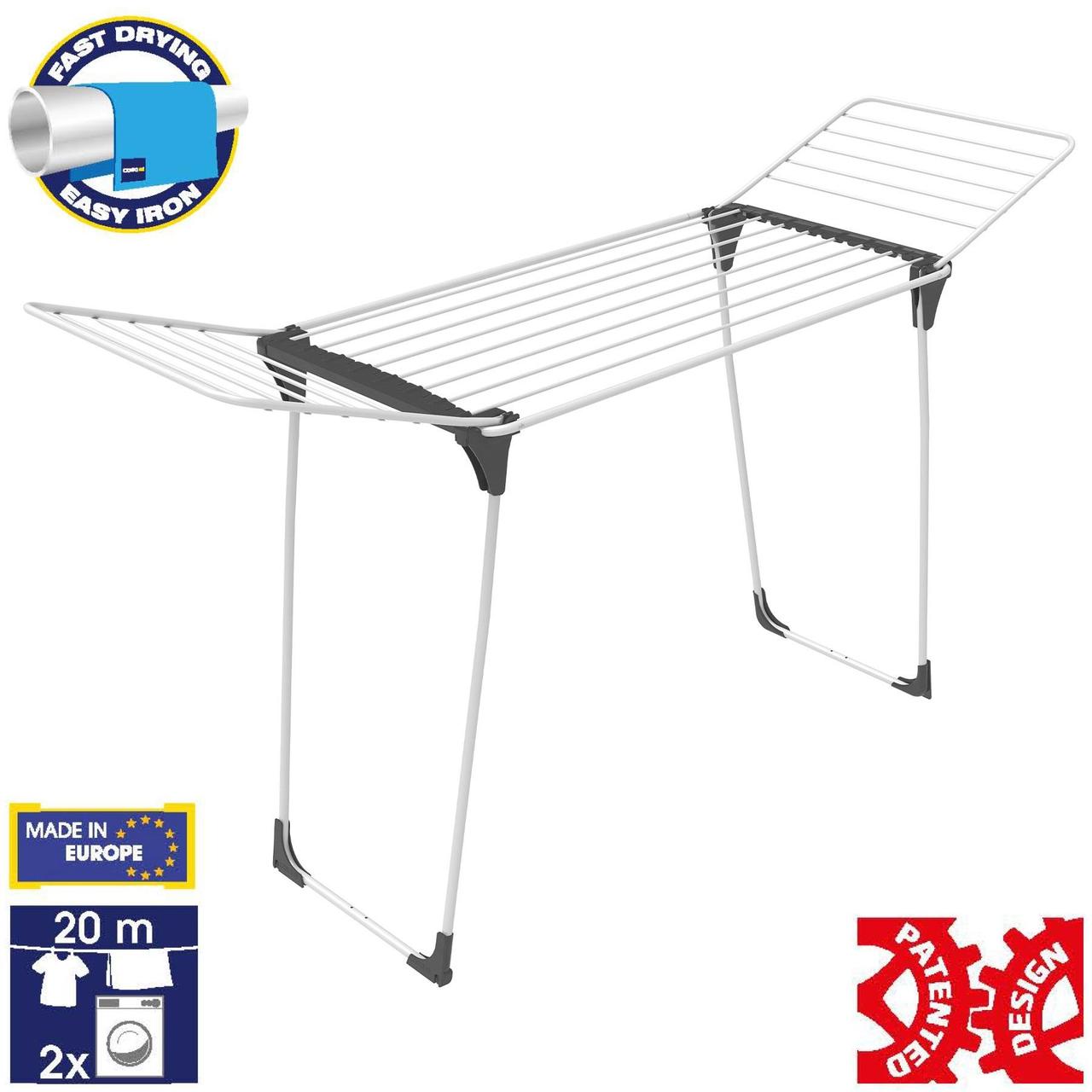 Сушарка для білизни підлогова Casa Si Orion Full 20m White (CS92246C04), фото 1