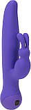 Вібратор-кролик з сенсорним управлінням і ротацією Touch by SWAN - Duo Purple, глибока вібрація, фото 3