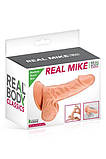 Фалоімітатор Real Body — Real Mike Flesh, TPE, діаметр 3,8 см, фото 3