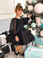Дитяча сукня чорна на зріст 116 см