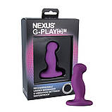 Вібромасажер простати Nexus G-Play Plus M Purple, макс. діаметр 3 см, перезаряджуваний, фото 2