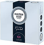 Презервативи Mister Size — pure feel — 64 (36 condoms), товщина 0,05 мм, фото 2