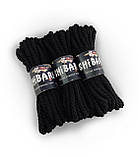 Бавовняна мотузка для шібарі Feral Feelings Shibari Rope, 8 м чорна, фото 2