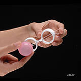 Набір вагінальних кульок LELO Beads, діаметр 3,5 см, змінне навантаження, 2х28 та 2х37 г, фото 6