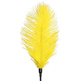 Лоскітка зі страусиним пером Art of Sex - Feather Tickler, колір Жовтий, фото 3
