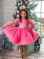 Дитяча сукня рожева на зріст 128 см