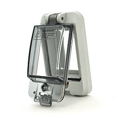 Бокс під автомати на 2 модулі врізний із кришкою IP66