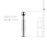 Порожнинний уретральний стимулятор Sinner Gear Unbendable – Hollow Penis Plug, довж.7,5см, діам.12мм, фото 4