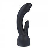 Насадка для вібромасажера Doxy Number 3 - Nexus Rabbit Massager у вигляді вібратора-кролика, фото 2