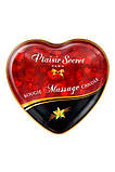 Масажна свічка-серце Plaisirs Secrets Vanilla (35 мл), фото 2