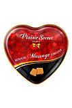 Масажна свічка-серце Plaisirs Secrets Caramel (35 мл), фото 2