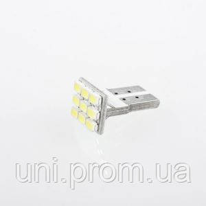 LED лампочка білого світіння T10 АВТО, фото 1