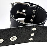 Нашийник з наручниками із натуральної шкіри Art of Sex - Bondage Collar with Handcuffs, фото 7
