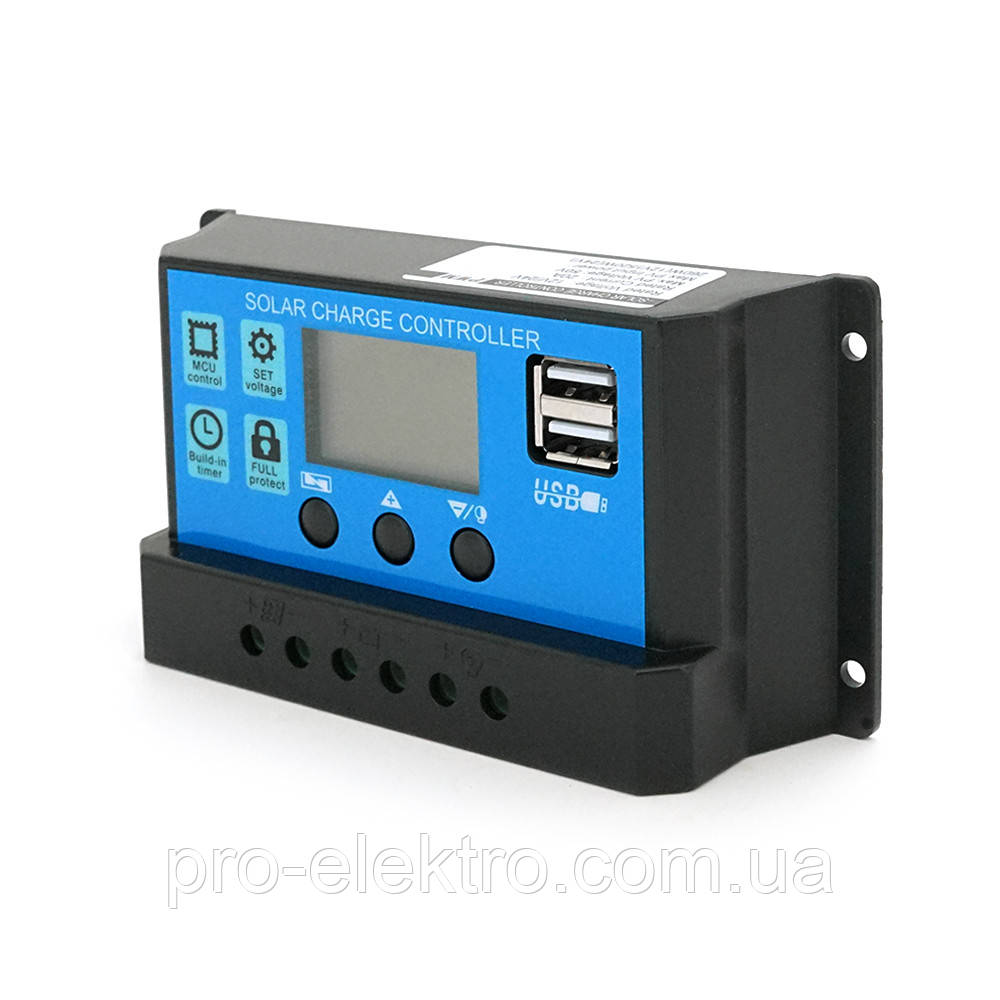 Контроллер заряда(ШИМ) Voltronic YJSS-10A 10A 12/24V - фото 1 - id-p2043437649