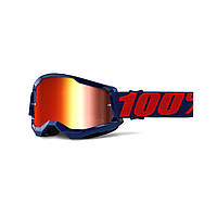 Мотоочки 100% STRATA Goggle II Masego - Mirror Red Lens