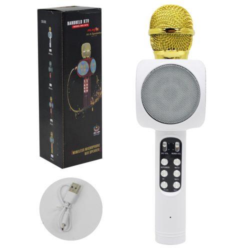 Бездротовий мікрофон, білий, фото 1