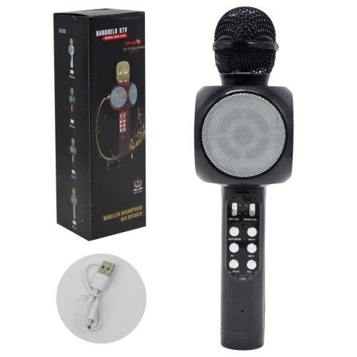 Бездротовий мікрофон, чорний, фото 1