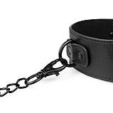 Нашийник з повітропроникним коміром Bedroom Fantasies Collar&Leash, фото 4