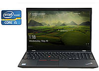 Ноутбук Б-класс Lenovo ThinkPad T570 / 15.6" (1920x1080) IPS / Intel Core i5-6300U 2 (4) ядра | всё для тебя