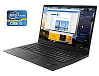 Ультрабук Б-класс Lenovo ThinkPad X1 Carbon Gen 6 / 14" (1920x1080) IPS Touch / Intel Core i5-8350U (4 (8)