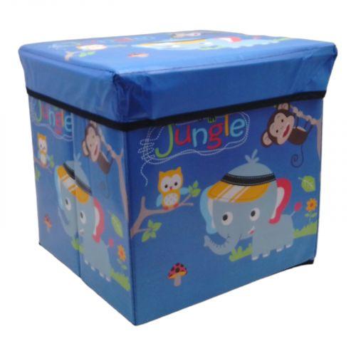 Кошик-пуфик для іграшок "Слоненя", фото 1