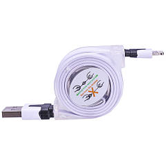 Cable usb to Lightning Рулетка — 1m — White