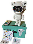Проектор галактики лазерний Астронавт-космонавт Дитячий нічник у кімнату фігурка космонавта Astronaut Білий, фото 2